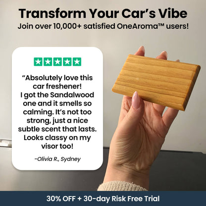 OneAroma™ Acacia Car Freshener